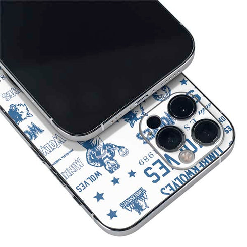 NBA Minnesota Timberwolves Historic Blast iPhone 12 Pro Skin