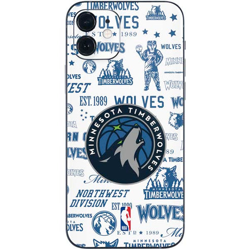 NBA Minnesota Timberwolves Historic Blast iPhone 12 Skin