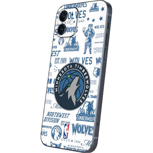 NBA Minnesota Timberwolves Historic Blast iPhone 12 Skin