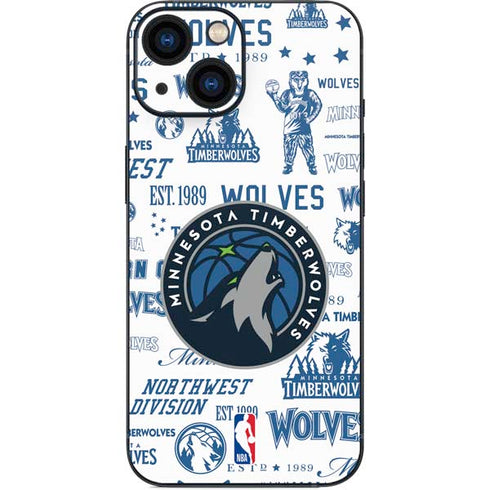 NBA Minnesota Timberwolves Historic Blast iPhone 13 Mini Skin