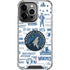 NBA Minnesota Timberwolves Historic Blast iPhone 13 Pro Clear Case