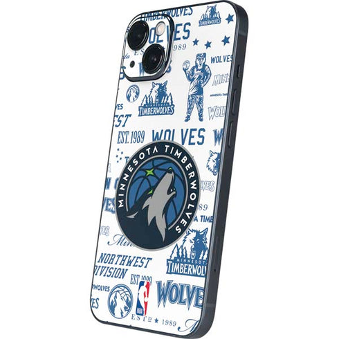 NBA Minnesota Timberwolves Historic Blast iPhone 13 Skin
