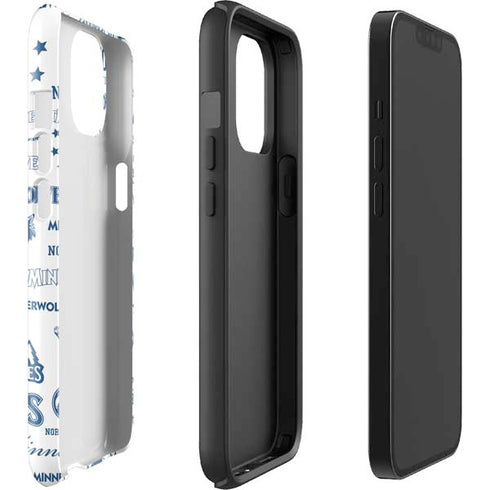 NBA Minnesota Timberwolves Historic Blast iPhone 14 Impact Case
