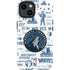 NBA Minnesota Timberwolves Historic Blast iPhone 14 Plus Impact Case