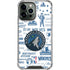 NBA Minnesota Timberwolves Historic Blast iPhone 14 Pro Max Clear Case