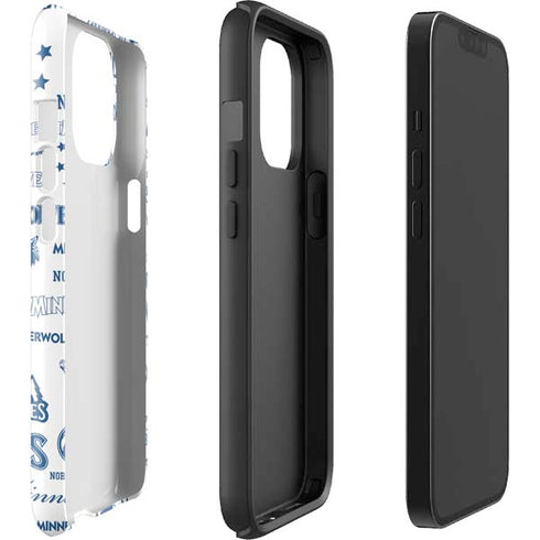 NBA Minnesota Timberwolves Historic Blast iPhone 14 Pro Max Impact Case