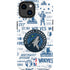 NBA Minnesota Timberwolves Historic Blast iPhone 15 Impact Case