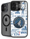 NBA Minnesota Timberwolves Historic Blast iPhone 16 Plus Kickstand Case