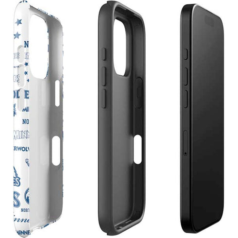 NBA Minnesota Timberwolves Historic Blast iPhone 16 Pro Max Impact Case