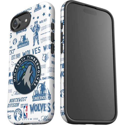 NBA Minnesota Timberwolves Historic Blast iPhone 16e Impact Case