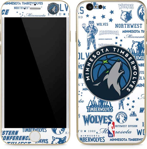 NBA Minnesota Timberwolves Historic Blast iPhone 6/6s Skin