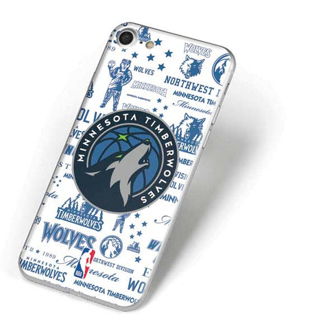 NBA Minnesota Timberwolves Historic Blast iPhone 8 Skin