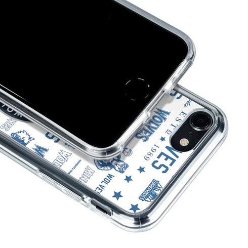 NBA Minnesota Timberwolves Historic Blast iPhone SE (2nd & 3rd Gen) Clear Case