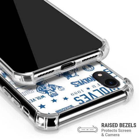 NBA Minnesota Timberwolves Historic Blast iPhone XR Clear Case