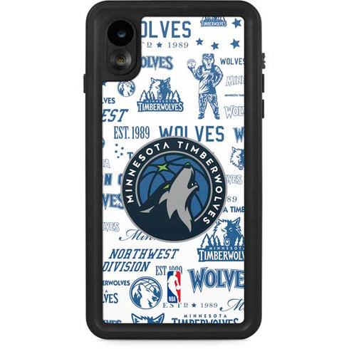 NBA Minnesota Timberwolves Historic Blast iPhone Cases