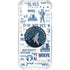 NBA Minnesota Timberwolves Historic Blast iPhone XS Clear Case