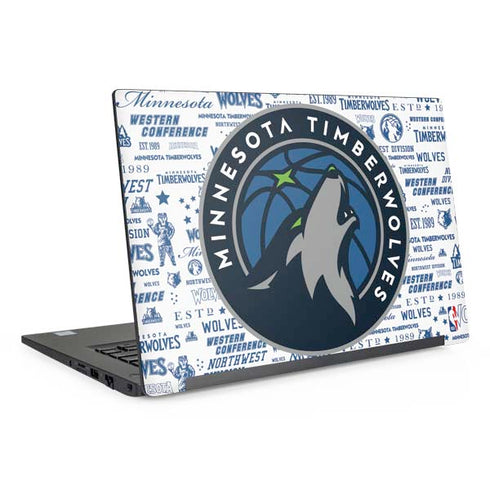 NBA Minnesota Timberwolves Historic Blast Dell Latitude Skin