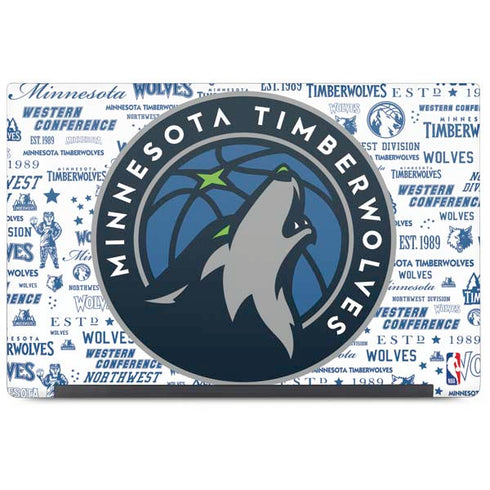 NBA Minnesota Timberwolves Historic Blast Dell Latitude Skin