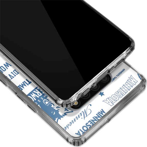 NBA Minnesota Timberwolves Historic Blast LG Stylo 6 Clear Case