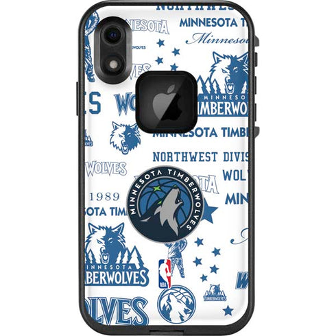 NBA Minnesota Timberwolves Historic Blast LifeProof Fre iPhone Skin