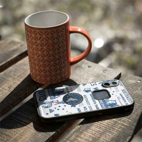 NBA Minnesota Timberwolves Historic Blast LifeProof Fre iPhone Skin