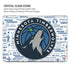 NBA Minnesota Timberwolves Historic Blast MacBook Air 13in (2020) Case plus Skin