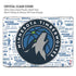 NBA Minnesota Timberwolves Historic Blast MacBook Air 13in M1 (2021) Case plus Skin