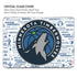 NBA Minnesota Timberwolves Historic Blast MacBook Air 15in (2023-2025) Case plus Skin