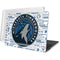 NBA Minnesota Timberwolves Historic Blast MacBook Pro 13in (2020) Case plus Skin