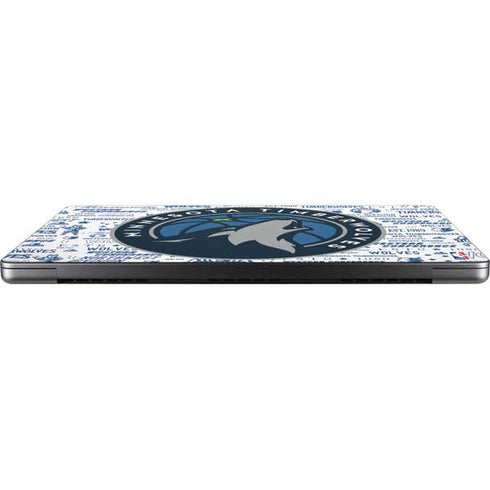 NBA Minnesota Timberwolves Historic Blast MacBook Pro 14in (2021-24) Skin