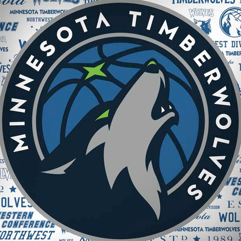 NBA Minnesota Timberwolves Historic Blast Apple MacBook Pro 15-inch Skin