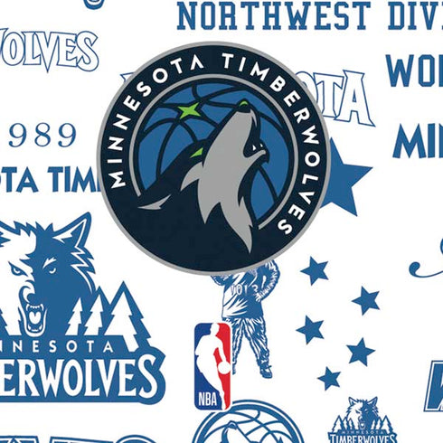 NBA Minnesota Timberwolves Historic Blast Moto E5 Play Skin