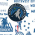 NBA Minnesota Timberwolves Historic Blast Moto E5 Play Skin