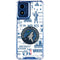 NBA Minnesota Timberwolves Historic Blast Moto G 5G (2024) Clear Case