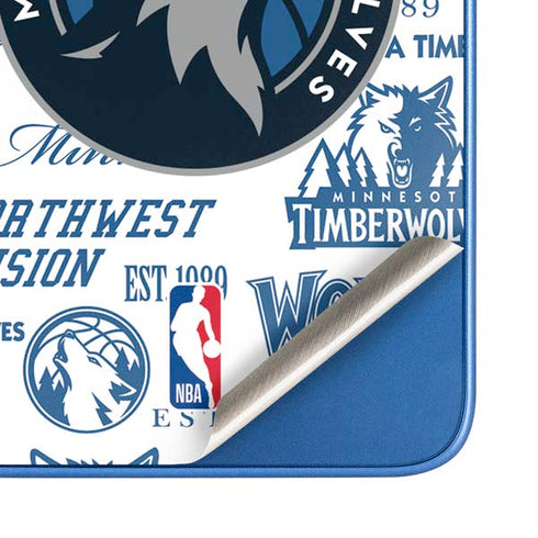 NBA Minnesota Timberwolves Historic Blast Moto G Play 4G (2024) Skin