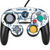 NBA Minnesota Timberwolves Historic Blast Nintendo GameCube Controller Skin