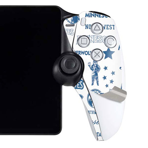 NBA Minnesota Timberwolves Historic Blast PlayStation Portal Remote Player Skin