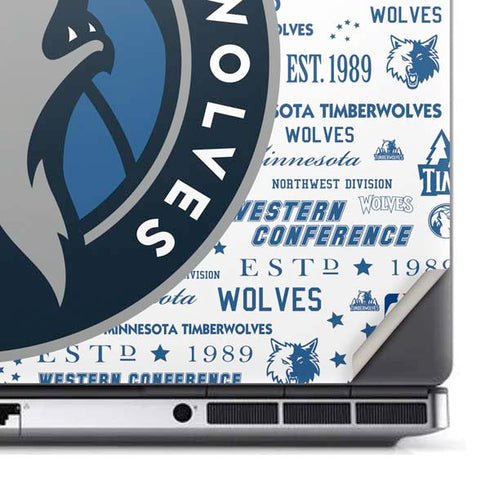 NBA Minnesota Timberwolves Historic Blast Dell Precision Skin