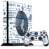 NBA Minnesota Timberwolves Historic Blast PS4 Console and Controller Bundle Skin