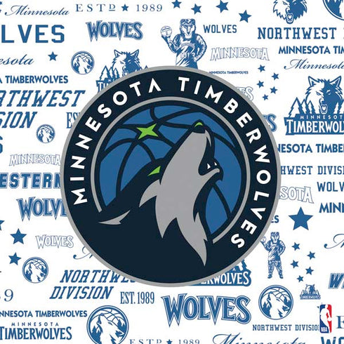NBA Minnesota Timberwolves Historic Blast PS4 Console and Controller Bundle Skin