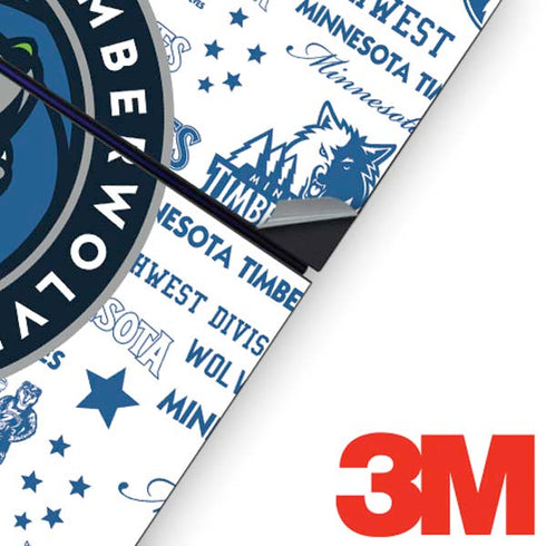 NBA Minnesota Timberwolves Historic Blast PS4 Console Skin