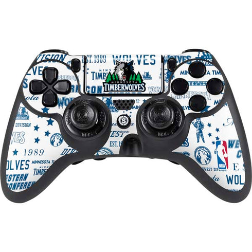 NBA Minnesota Timberwolves Historic Blast PS4/PC SCUF Impact Controller Skin
