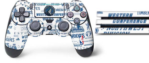 NBA Minnesota Timberwolves Historic Blast PS4 Pro Bundle Skin
