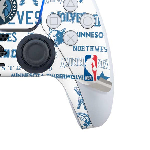 NBA Minnesota Timberwolves Historic Blast PS5 Bundle Skin