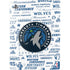 NBA Minnesota Timberwolves Historic Blast PS5 Console Skin