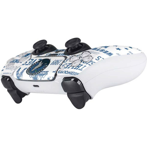 NBA Minnesota Timberwolves Historic Blast PS5 Controller Skin