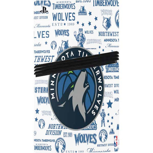 NBA Minnesota Timberwolves Historic Blast PS5 Pro Bundle Skin