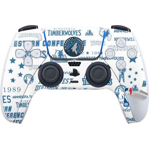 NBA Minnesota Timberwolves Historic Blast PS5 Pro Bundle Skin