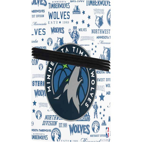 NBA Minnesota Timberwolves Historic Blast PS5 Pro Console Skin