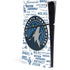 NBA Minnesota Timberwolves Historic Blast PS5 Slim Digital Edition Console Skin